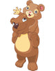 Father and son bear Wall Decal