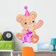 Teddy Bear Holding Gift