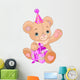 Teddy Bear Holding Gift