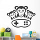 Monkeys Wall Mural