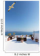 Santorini Balconny with Sea