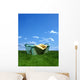 basket of clothes Wall Mural