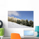 Mountain Landscape with Skier Wall Mural