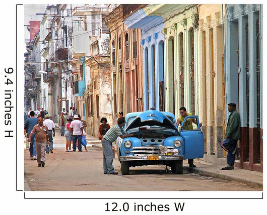 Stalled in Havana Wall Mural