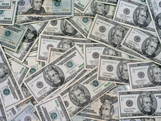 Pile of Money Wall Mural