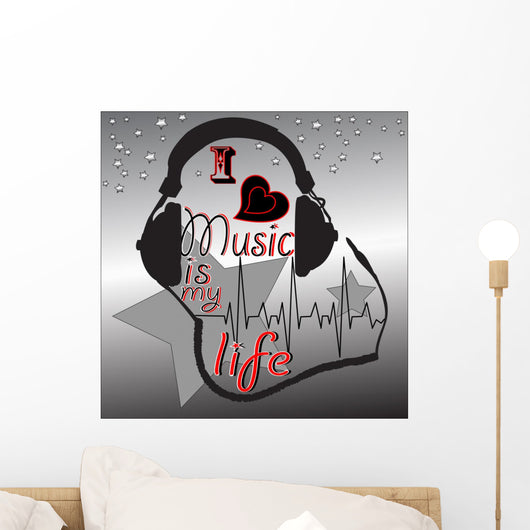 Limited Music Edition Wall Mural