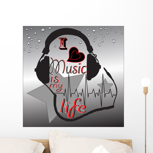 Limited Music Edition Wall Mural