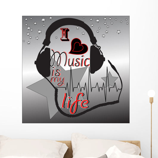 Limited Music Edition Wall Mural