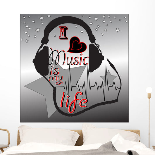 Limited Music Edition Wall Mural