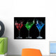 Alcoholic Cocktails Set Red