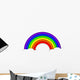 cloudy rainbow Wall Decal