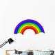 cloudy rainbow Wall Decal