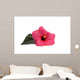 Pink Hibiscus Wall Decal