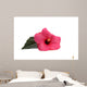 Pink Hibiscus Wall Decal