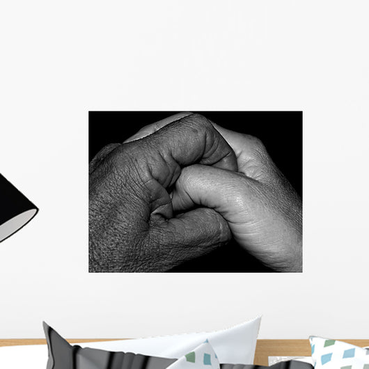 Black Man ,white Woman Wall Mural