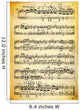 Vintage dirty music sheet and paper texture Wall Mural