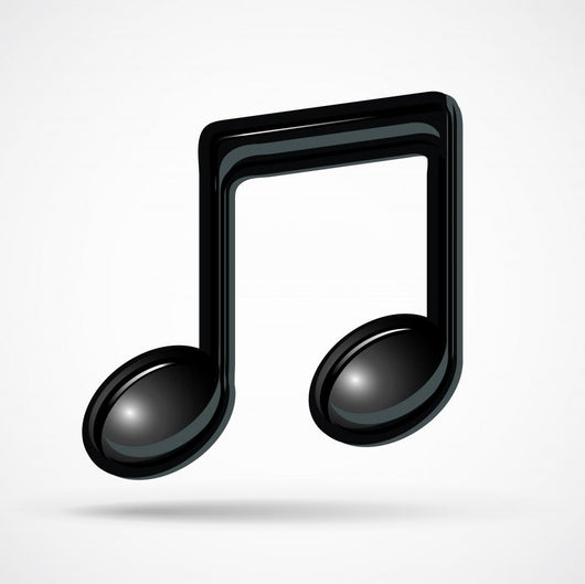 Musical Note Wall Mural