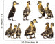 cute ducklings Wall Decal