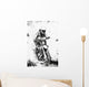Motocross B W Oil Wall Decal