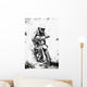 Motocross B W Oil Wall Decal