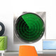 Vintage radar display Wall Mural