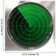 Vintage radar display Wall Mural