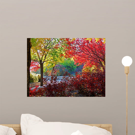 Backlit Fall Wall Decal