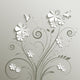 Flowers and Butterflies Wall Mural