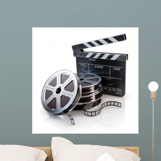 Film Reels and Clapper
