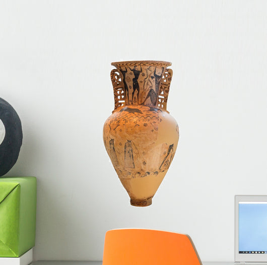 Amphora Shows Blinding Polyphemos