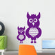 Owl Mom with Child
