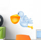 Pelican Cartoon Wall Decal