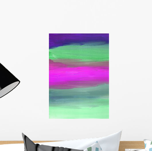 hand painted gradient Wall Mural
