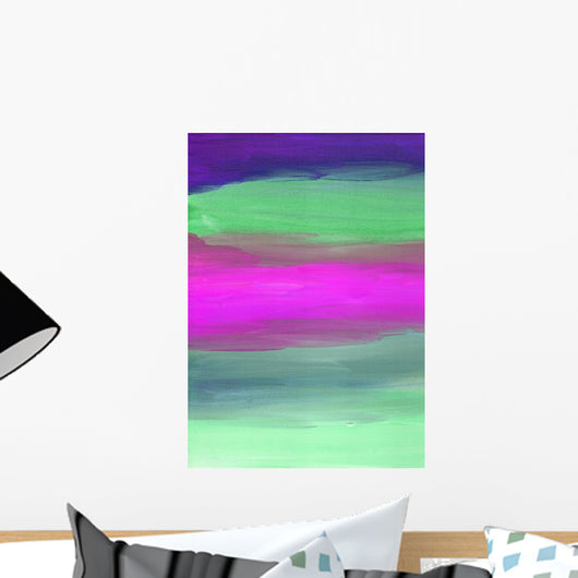 hand painted gradient Wall Mural