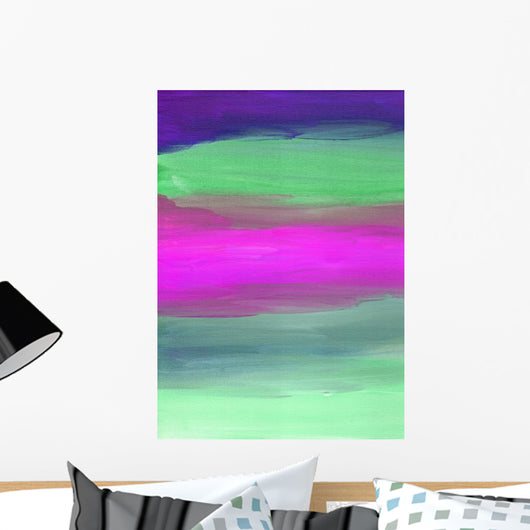 hand painted gradient Wall Mural
