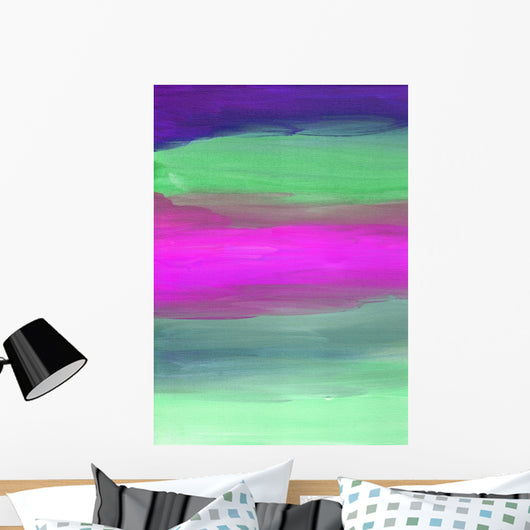 hand painted gradient Wall Mural