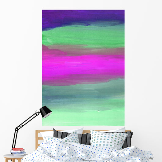 hand painted gradient Wall Mural