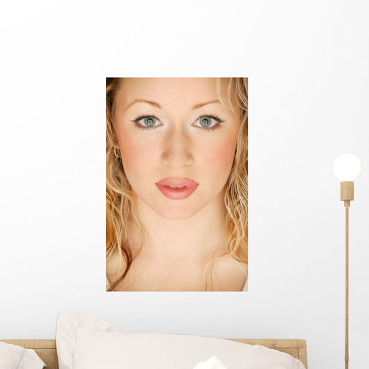 Portrait Of Woman Wall Mural