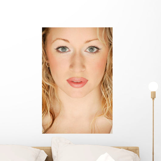 Portrait Of Woman Wall Mural
