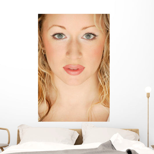 Portrait Of Woman Wall Mural
