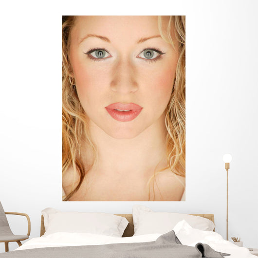 Portrait Of Woman Wall Mural