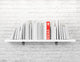 Blank Books Shelf and