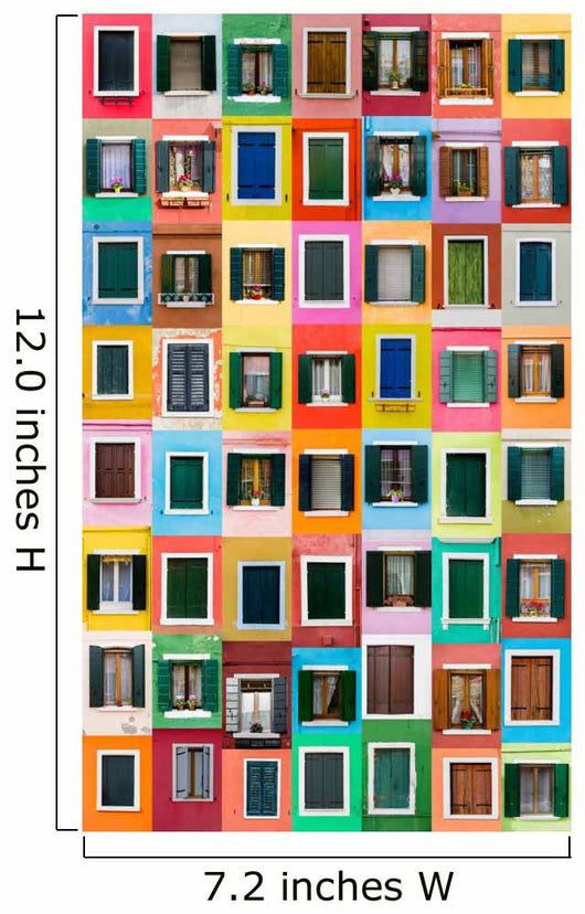 Burano Windows Italy