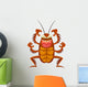 Scary Cartoon Cockroach Wall Decal