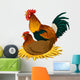 chicken illustration Wall Mural