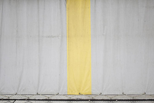 White and Yellow Curtain