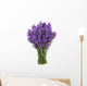 bunch of lavender isolated on white Wall Decal