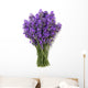 bunch of lavender isolated on white Wall Decal