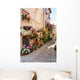 Alley with Flower Vases