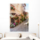 Alley with Flower Vases
